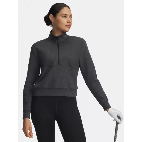  Дамски суичър UNDER ARMOUR DRIVE MIDLAYER PULLOVER 6005752-004 ЧЕРЕН 