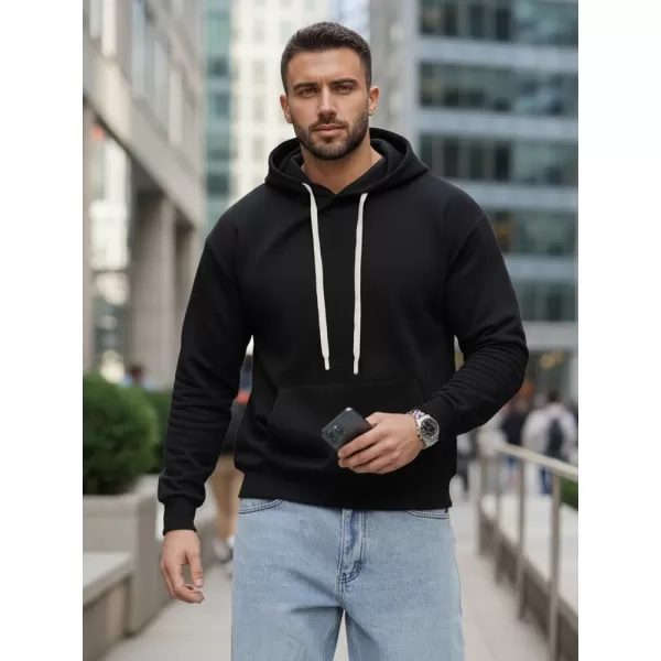  Мъжки суичър DSTREET BX5952 ЧЕРЕН 