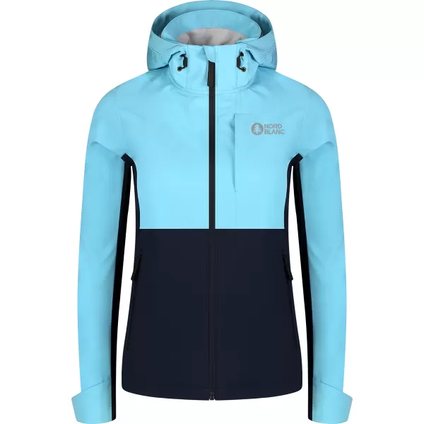 Дамско софтшел яке NORDBLANC BLINK NBSSL8320 СВЕТЛО СИНЬО 