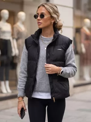 Дамски елек DSTREET TY5967 ЧЕРЕН