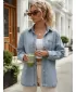 Дамска риза DSTREET DY0490 СИНЬО