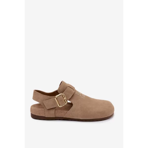  Дамски сандали BIG STAR SHOES TT274542 БЕЖОВО 