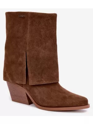 Дамски обувки BIG STAR SHOES UU274114 КАФЯВИ/БЕЖОВИ СЕНКИ