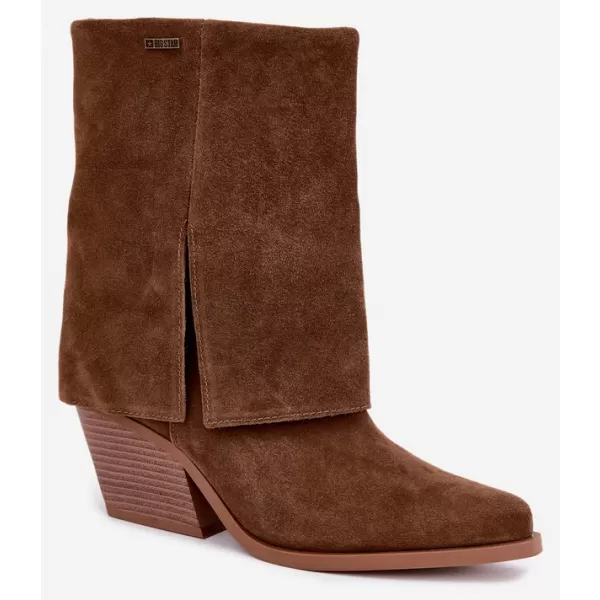  Дамски обувки BIG STAR SHOES UU274114 КАФЯВИ/БЕЖОВИ СЕНКИ 