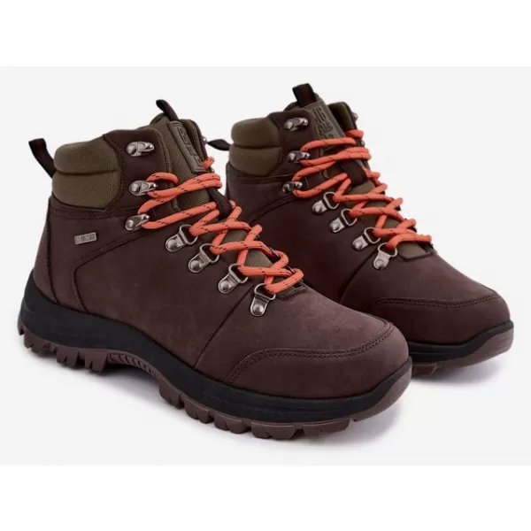  Мъжки трекинг обувки BIG STAR SHOES UU174195 ТЪМНО КАФЯВО 