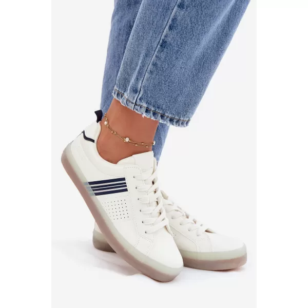  Дамски кецове BIG STAR SHOES TT274306 БЯЛО 