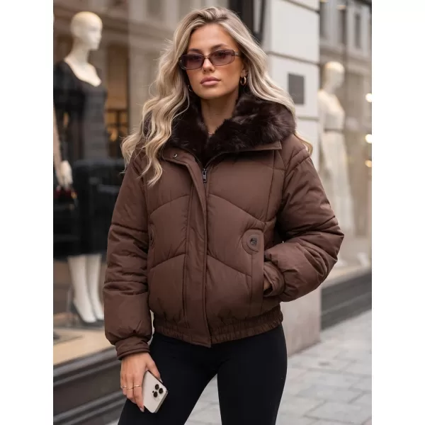  Дамско яке DSTREET TY6006 КАФЯВО 
