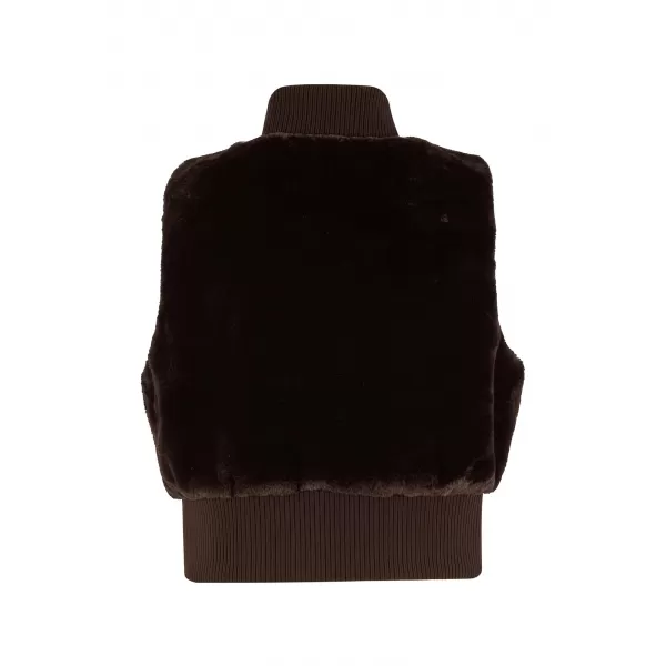  Дамски елек URBAN CLASSICS TB7933-00075 КАФЯВО 