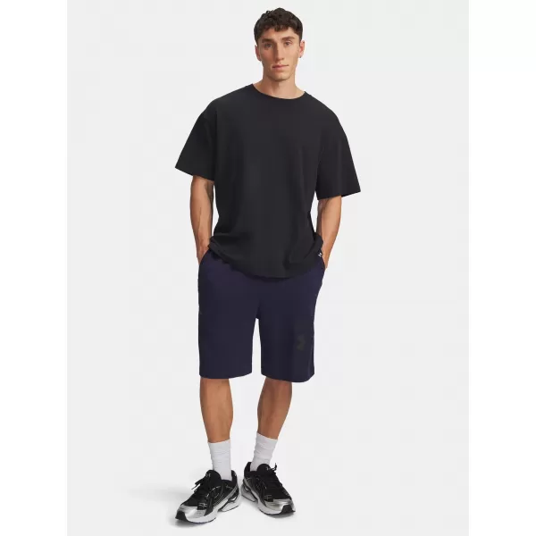  Мъжки шорти UNDER ARMOUR UA RIVAL LW GRAPHIC SHORTS 6014689-410 СИНЬО 