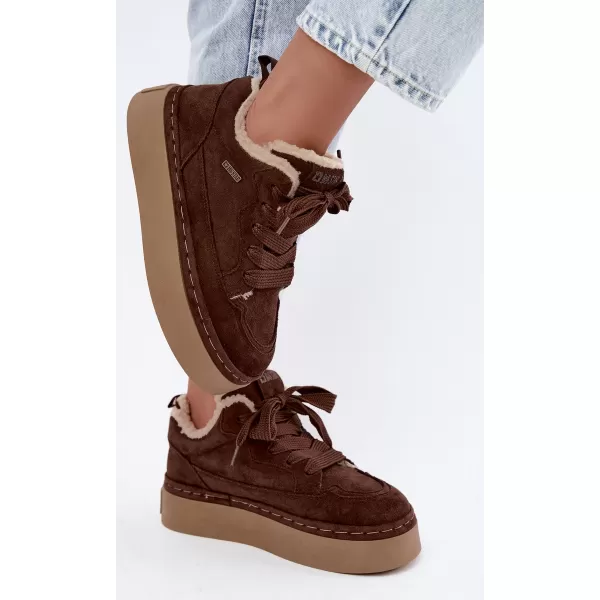  Дамски обувки BIG STAR SHOES UU274188 КАФЯВИ/БЕЖОВИ СЕНКИ 