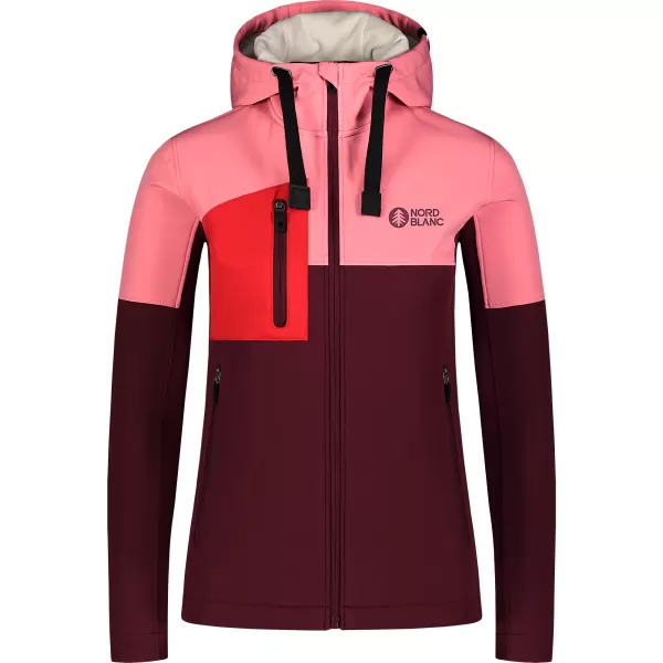  Дамски суичър NORDBLANC HIDA NBSSL8342 РОЗОВО 