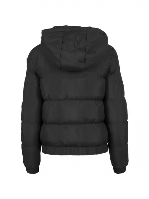 Дамско ватирано яке URBAN CLASSICS TB8714-00007 ЧЕРЕН