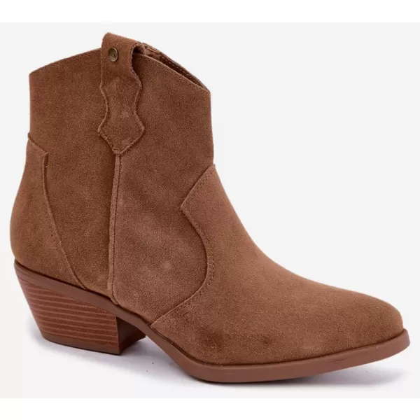  Дамски боти до глезена BIG STAR SHOES TT274953 СИНЬО 