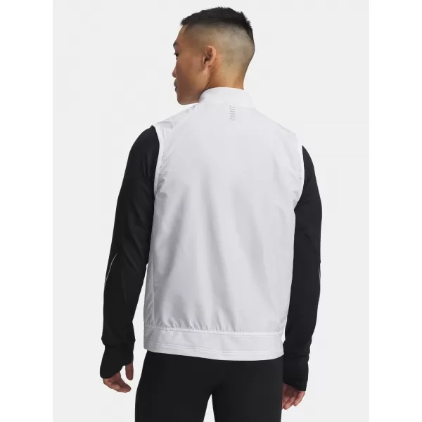  Мъжка жилетка UNDER ARMOUR LAUNCH INSULATED VEST 1380870-100 БЯЛО 