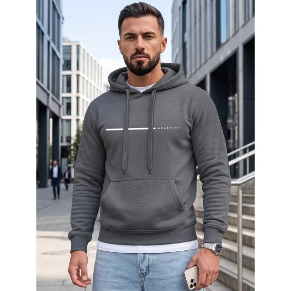  Мъжки суичър DSTREET NX5128BX-05-09 ТЪМНО СИВО 