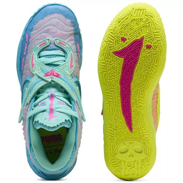  Баскетболни обувки PUMA MB.05 RICK & MORTY 312130-01 РИКИ ОРАНЖЕВО 