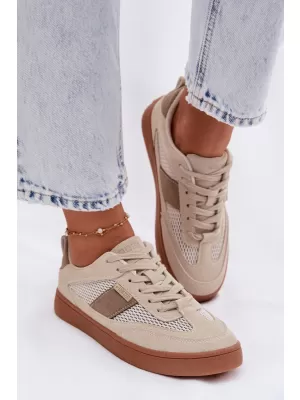 Дамски кецове BIG STAR SHOES TT274759 БЕЖОВО