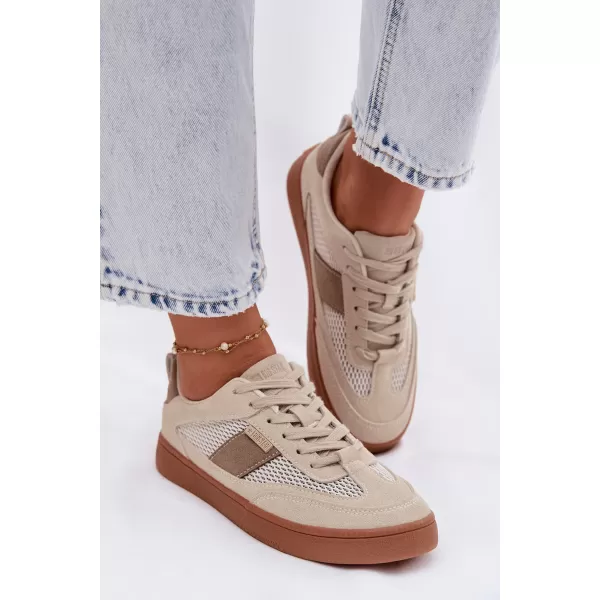  Дамски кецове BIG STAR SHOES TT274759 БЕЖОВО 