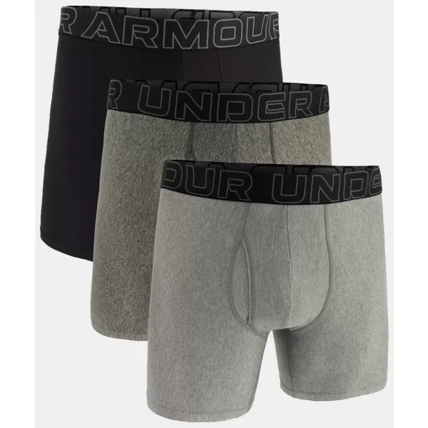  Мъжки боксерки UNDER ARMOUR M UA PERF TECH 6IN (3KS) 1383878-035 СИВО 