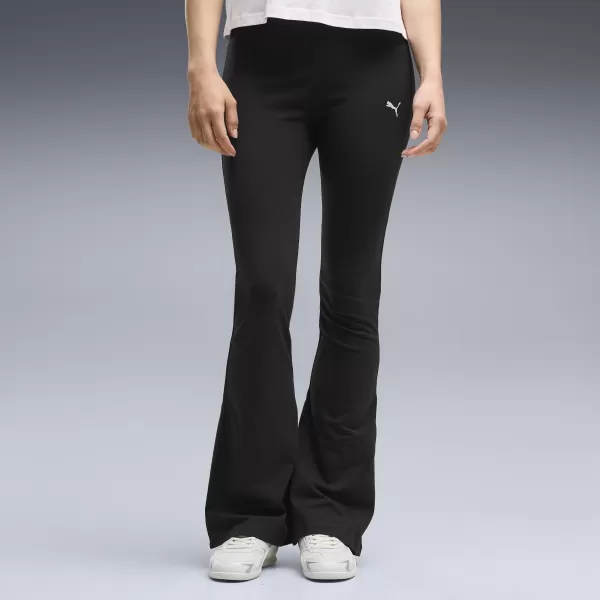  Дамски клин PUMA ESS HIGH-WAIST FLARED LEGGINGS 63154201 ПУМА ЧЕРНА 