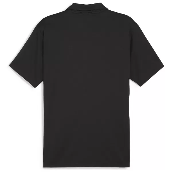  Мъжка тениска с яка PUMA TEAMGOAL POLO 658771-03 ПУМА ЧЕРНО/БЯЛО/ТЪМНО СИВО 