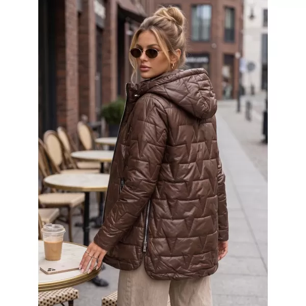  Дамско яке DSTREET TY5796 КАФЯВО 
