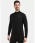 Мъжки поларен суичър KILPI MONTALE-M 1M0203KI ЧЕРЕН