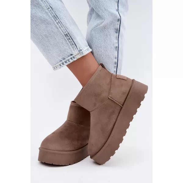  Дамски снежни човеци BIG STAR SHOES UU274224 БЕЖОВО 
