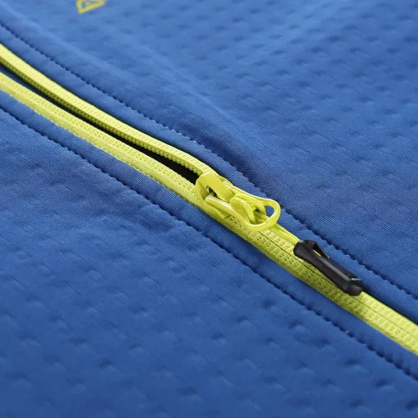  Детски топъл суичър ALPINE PRO HURAMO КЛАСИЧЕСКО СИНЬО 