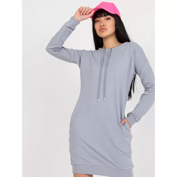  Рокля BASIC FEEL GOOD AP-SK-A-006.73 СИВО 
