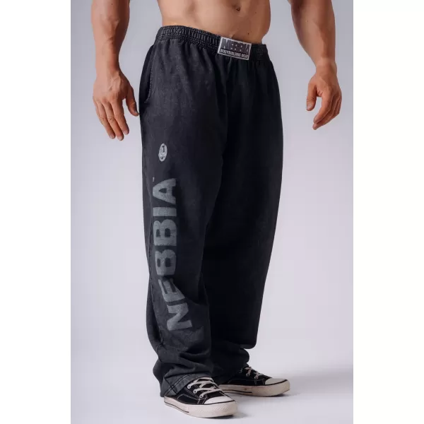  Мъжки панталон NEBBIA OLYMPIA PUMP COVER 954 ЧЕРЕН 
