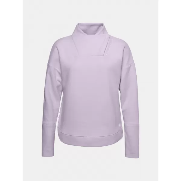  Дамски суичър UNDER ARMOUR RECOVER FLEECE WRAP NECK 1356347-570 ЛИЛАВО 