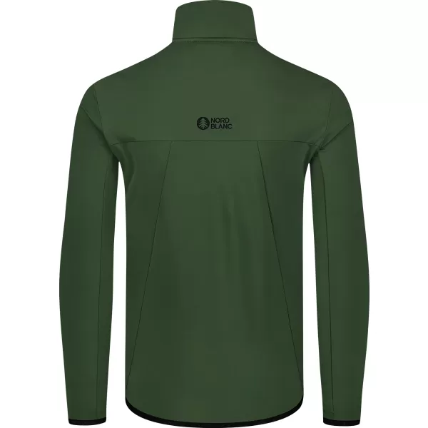 Мъжки суичър powerfleece NORDBLANC MORASS NBSFM8335 ЗЕЛЕНО 