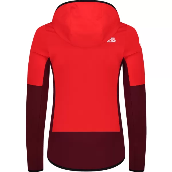  Дамски суичър powerfleece NORDBLANC RAVINE NBSFL8336 ЧЕРВЕНО 