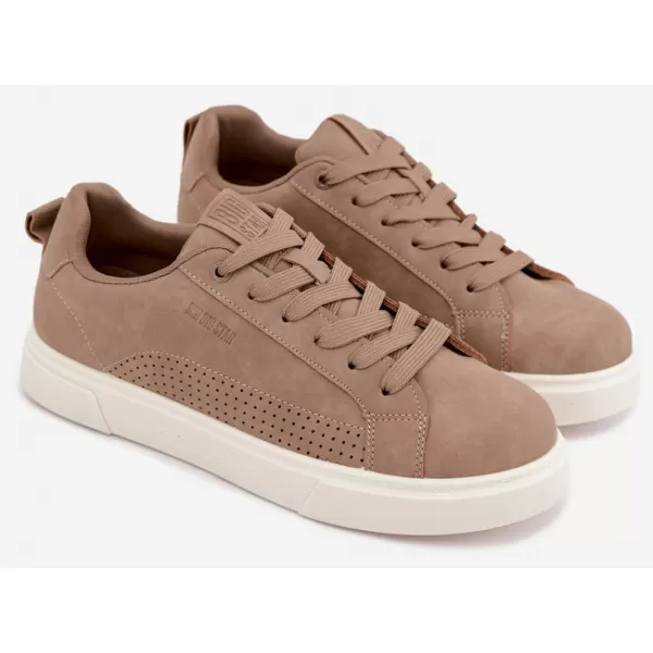  Мъжки кецове BIG STAR SHOES UU174322 БЕЖОВО 