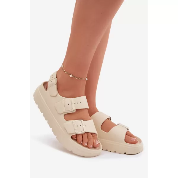  Дамски сандали BIG STAR SHOES TT274A032 БЕЖОВО 