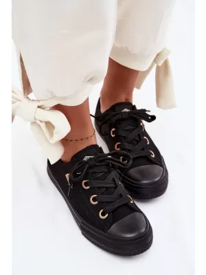 Дамски кецове LEE COOPER LCW-26-02-4069 ЧЕРЕН