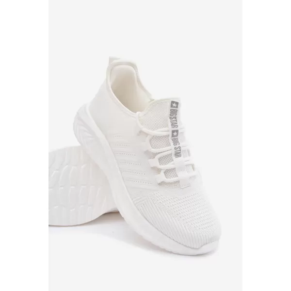  Мъжки кецове BIG STAR SHOES UU174004 БЯЛО 