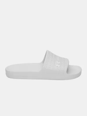 Дамски чехли UNDER ARMOUR UA W ARMR SLIDE LITE 6007533-014 СИВО