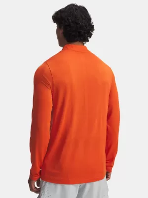 Мъжка тениска UNDER ARMOUR VANISH ELITE SEAMLESS 1/4 ZP 1382798-844 ОРАНЖЕВО