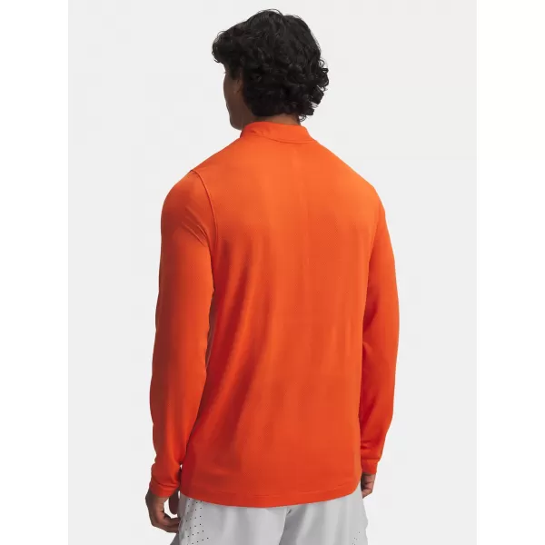  Мъжка тениска UNDER ARMOUR VANISH ELITE SEAMLESS 1/4 ZP 1382798-844 ОРАНЖЕВО 
