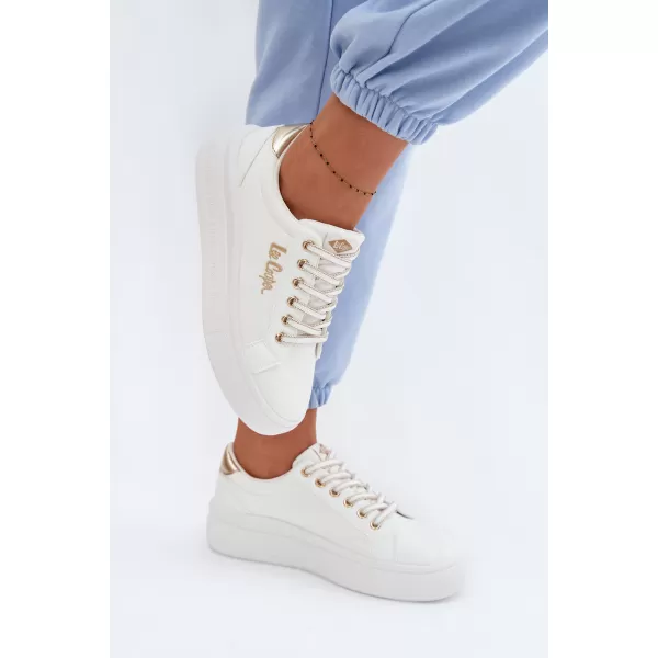  Дамски кецове LEE COOPER LCW-26-44-4478 БЯЛО 