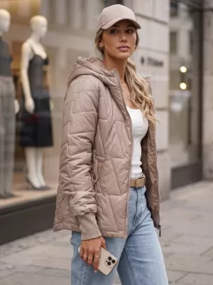 Дамско яке DSTREET TY5783 БЕЖОВО