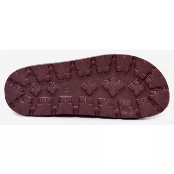  Дамски чехли BIG STAR SHOES UU274075 НЮАНСИ НА КАФЯВО И БЕЖОВО 