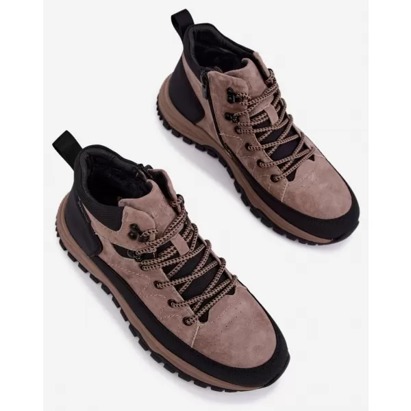  Мъжки зимни боти BIG STAR SHOES UU174247 БЕЖОВО 