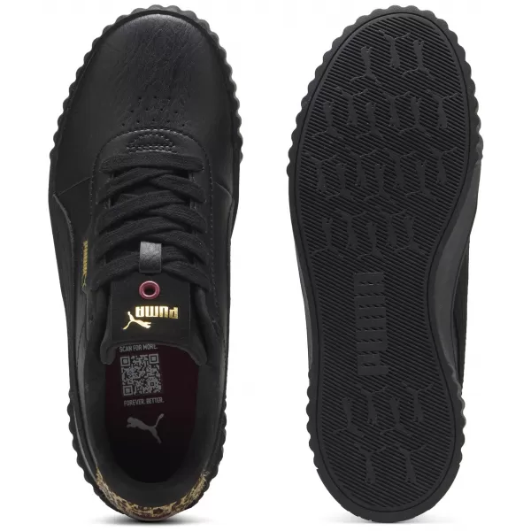  Дамски кецове PUMA CARINA 3.0 ANIMAL FLAIR 402642-02 PUMA BLACK/PUMA GOLD 