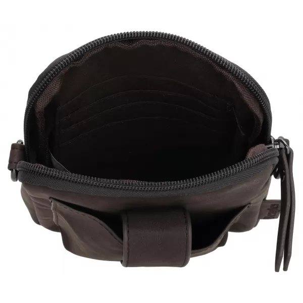  Дамска чанта BEAGLES Lourenza 24998 Dark brown ТЪМНО КАФЯВО 