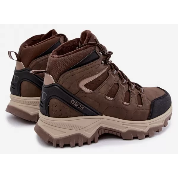  Мъжки обувки BIG STAR SHOES UU174316 КАФЯВИ/БЕЖОВИ СЕНКИ 