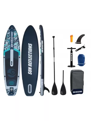 Дъска за гребане SUN REFLECTIONS M 10'8'' MINICOMBO СИВО