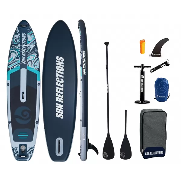  Дъска за гребане SUN REFLECTIONS M 10'8'' MINICOMBO СИВО 